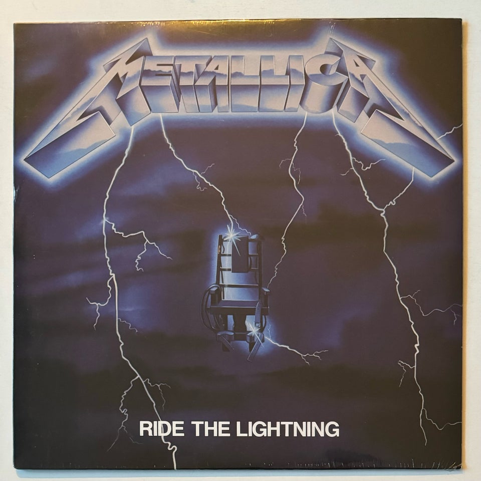 LP, Metallica, ( BLÅ vinyl ) Ride The