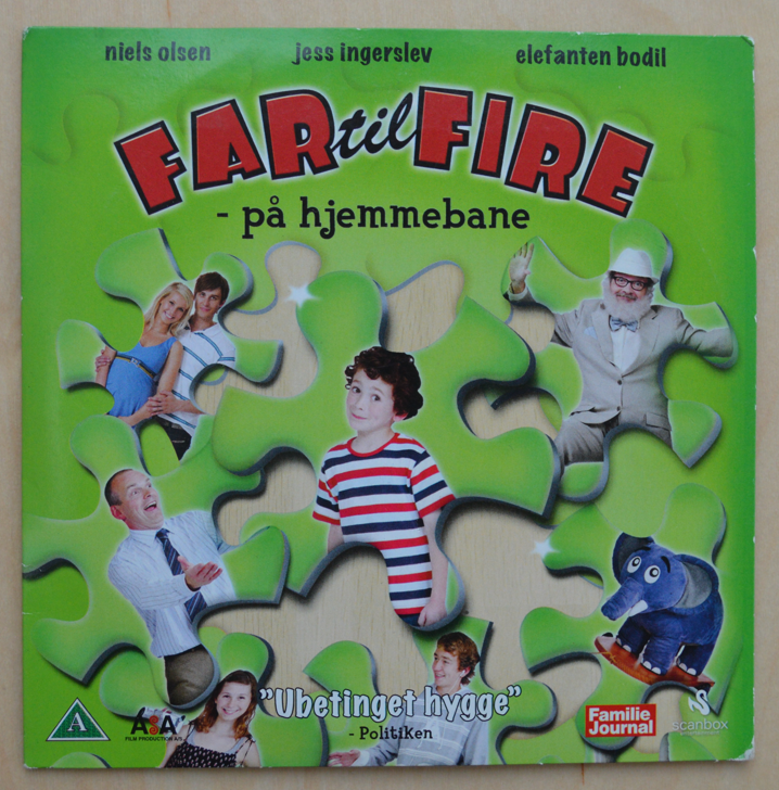 Far til fire på hjemmebane, DVD,