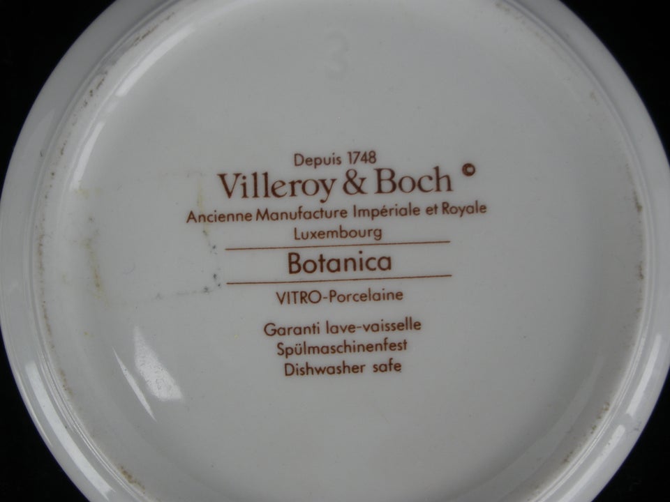 Porcelæn Botanica Bonbonniere