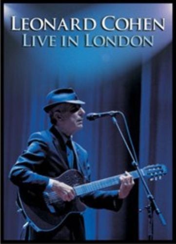 LEONARD COHEN: Live In London DVD,