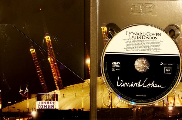 LEONARD COHEN: Live In London DVD,