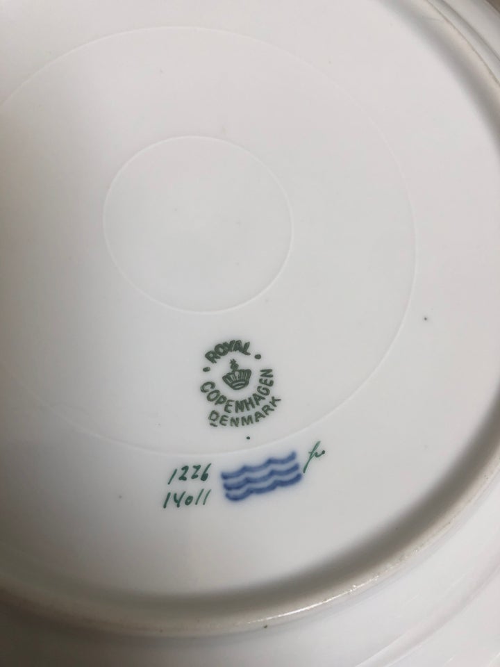 Porcelæn Tallerken  Royal