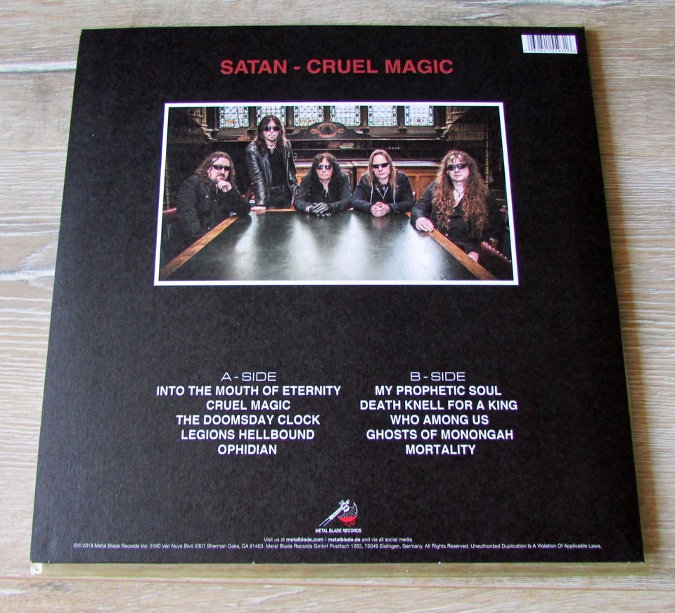 LP, SATAN, CRUEL MAGIC