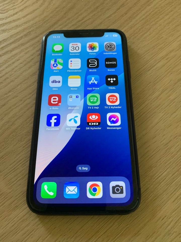 iPhone 11, 64 GB, sort