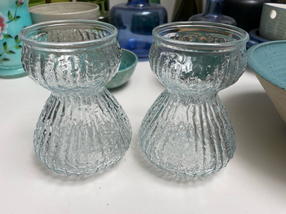 Glas Løgglas/Hyacintglas x2