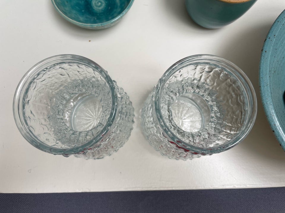 Glas Løgglas/Hyacintglas x2