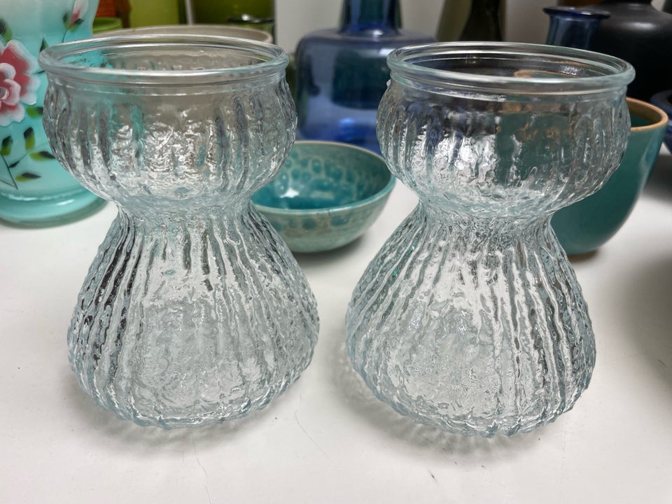 Glas Løgglas/Hyacintglas x2