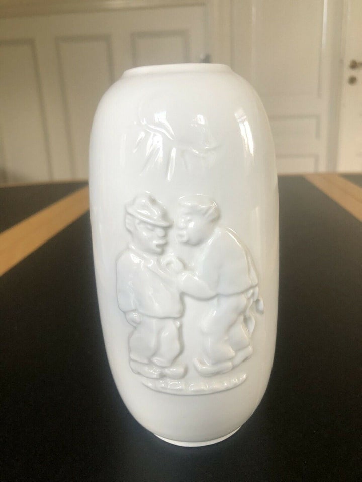 Porcelæn Vase Blanc de Chine