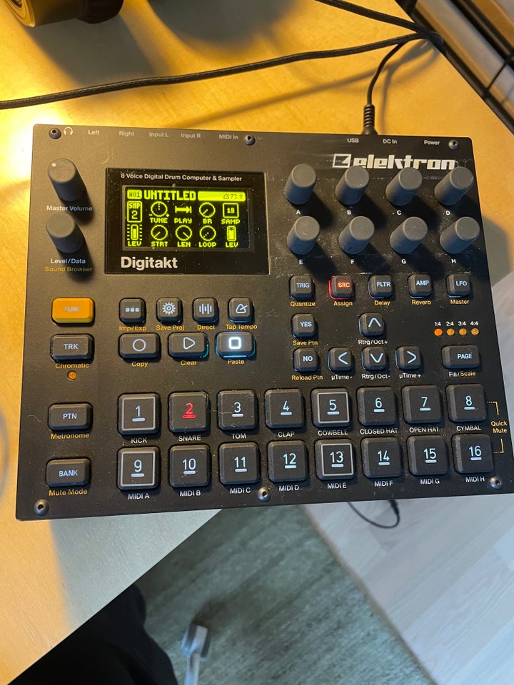 Groovebox, Elektron Digitakt