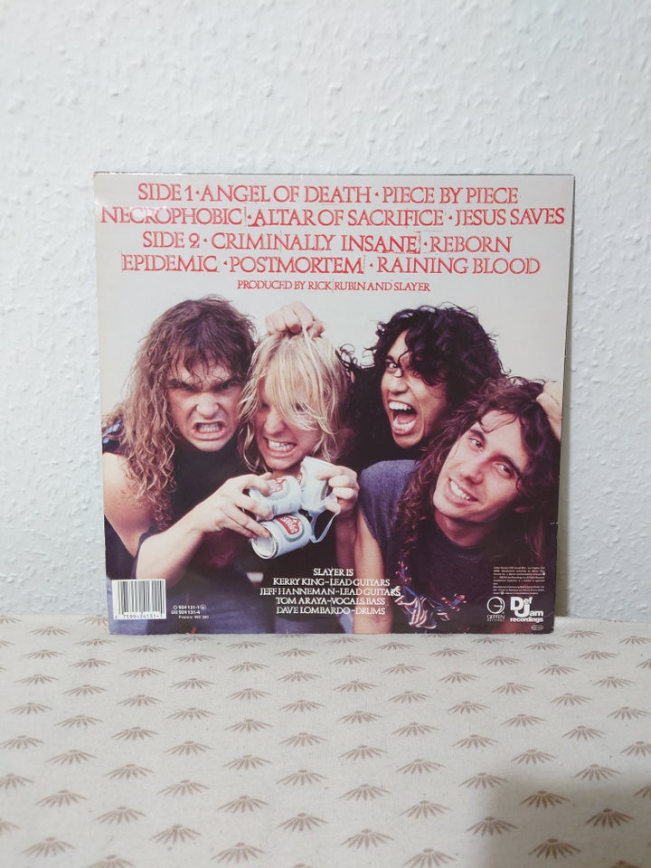 LP, Slayer, Reign In Blood