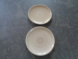 Porcelæn tallerken flad