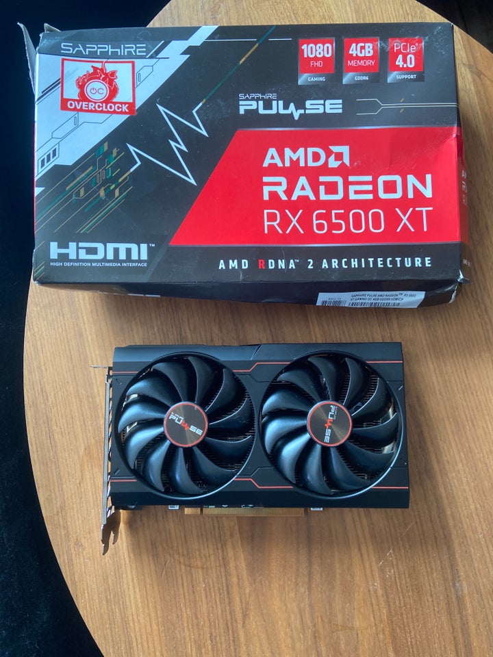 AMD Radeon rx 6500 xt Sapphire 4 GB