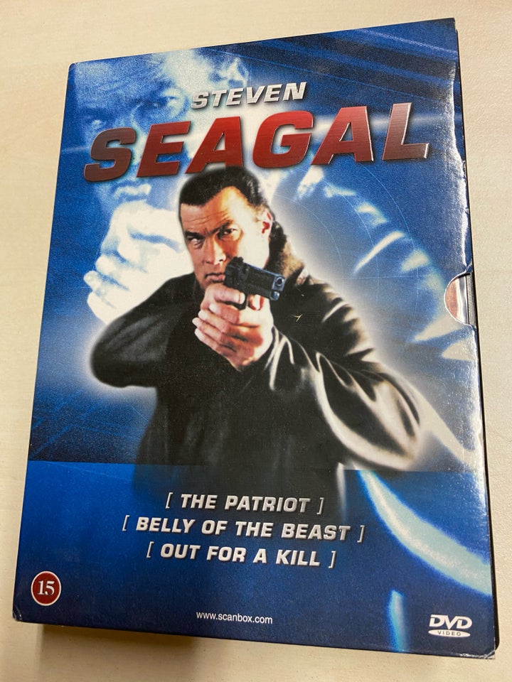 Steven Seagal 3 film DVD action