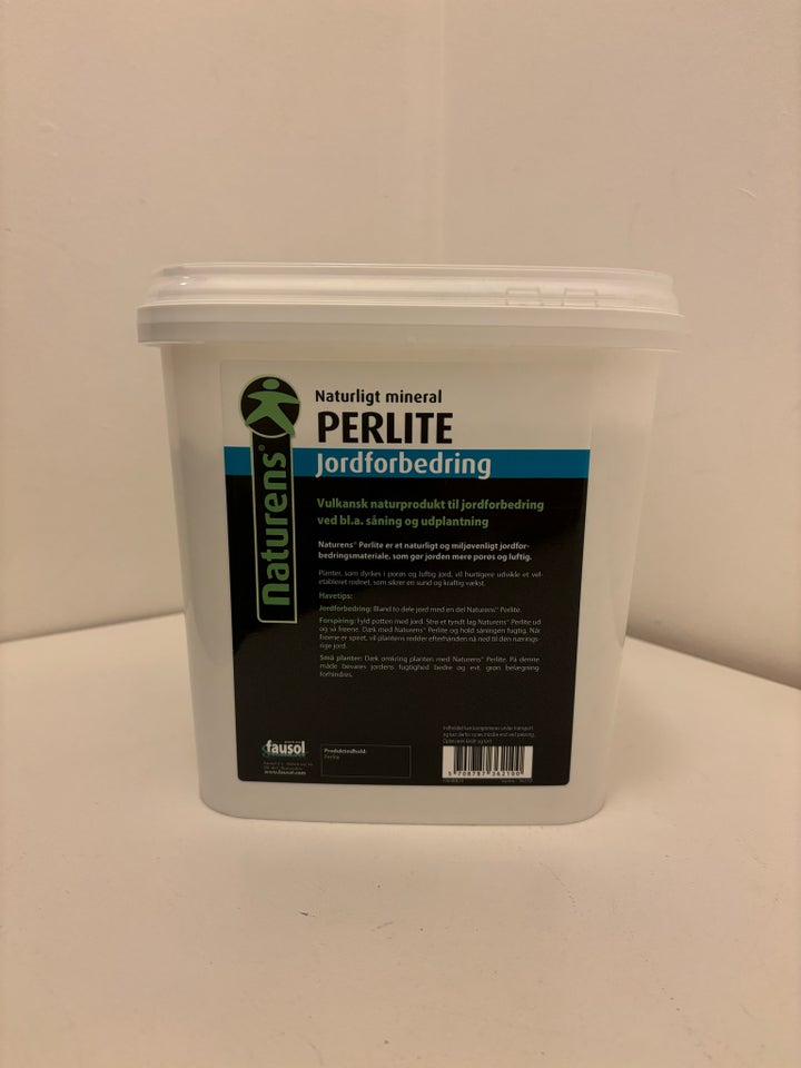 Perlite jordforbedring