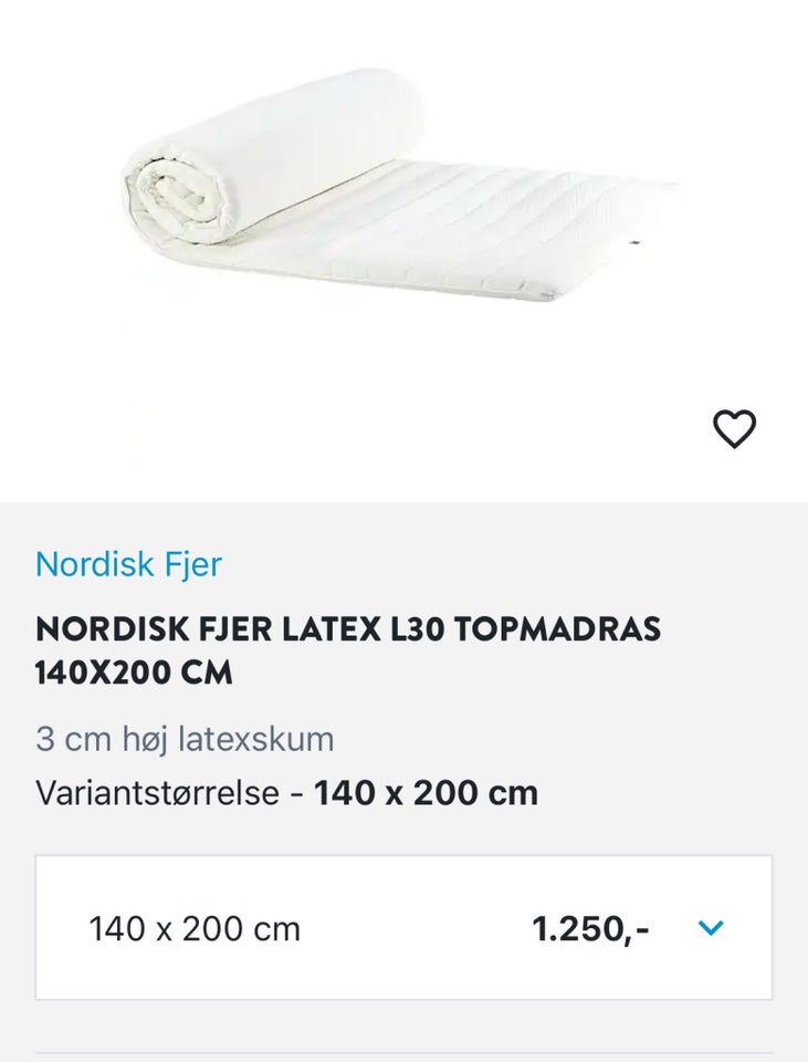 Topmadras, Fra Bilka