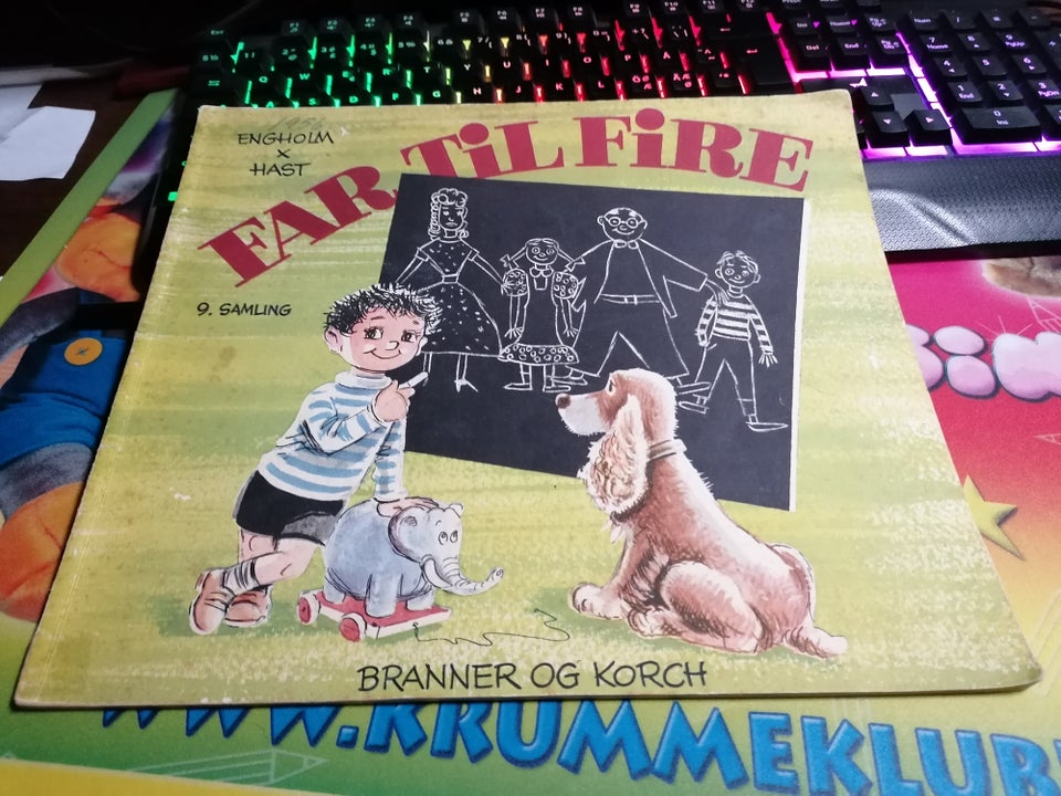 far til fire-7stk hæfter-gl pæne,