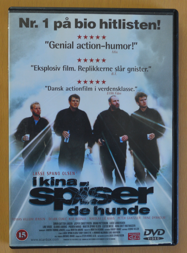 I Kina spiser de hunde, DVD, komedie