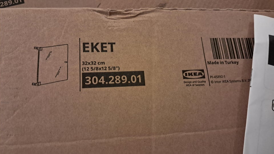 Tilbehør til reol, Ikea eket, b: 31