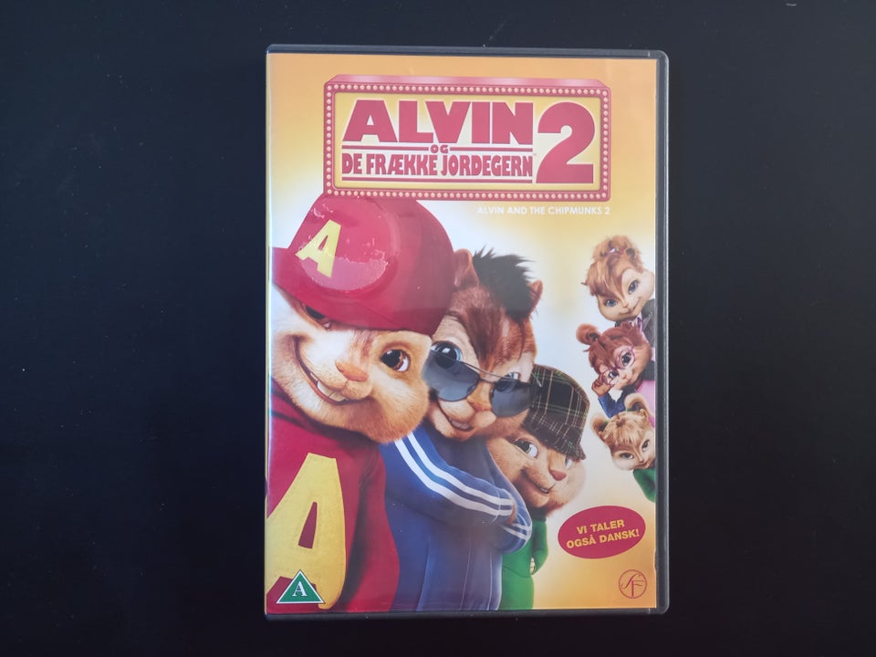 Alvin og de frække jordegern 2, DVD,