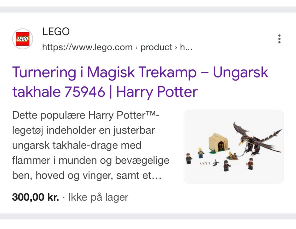 Lego Harry Potter, Magisk Trekamp –