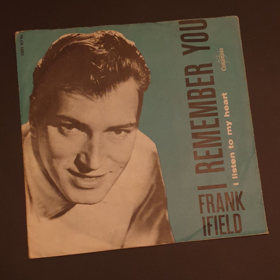 Single, Frank Ifield, I Remember