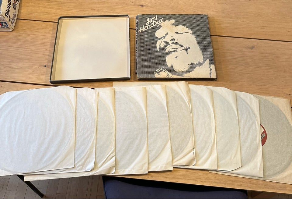 LP, Jimi Hendrix, 10 lp casette