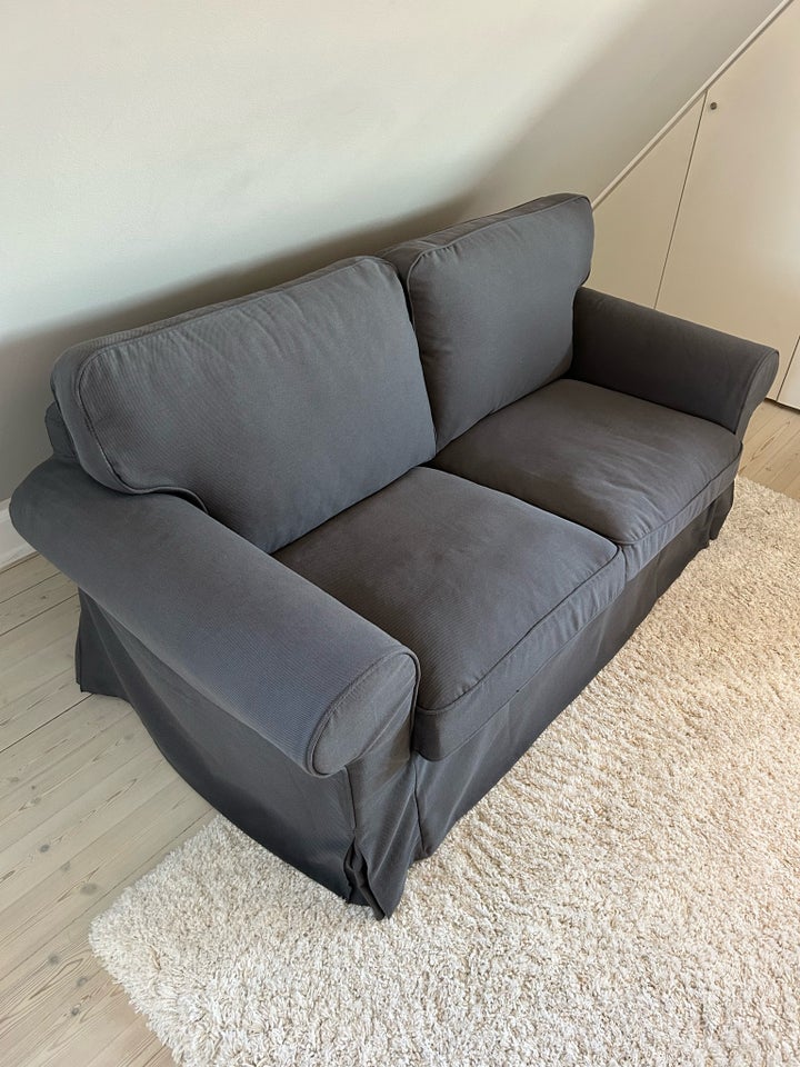 Sofa, 2 pers. , Ektorp mørkegrå Ikea