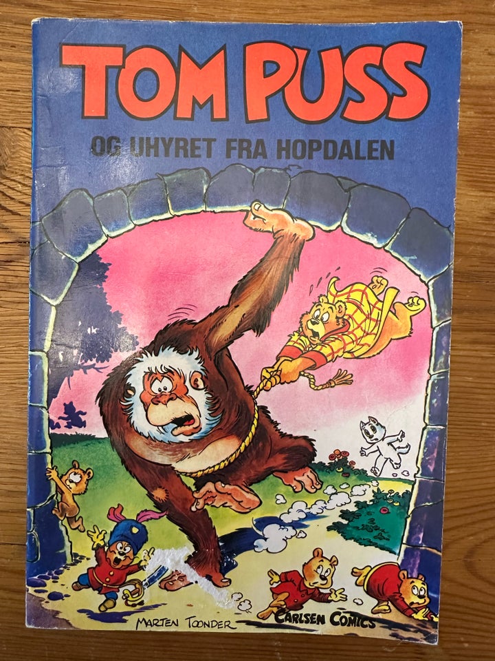 Tegneserier, Tom Puss og uhyret fra