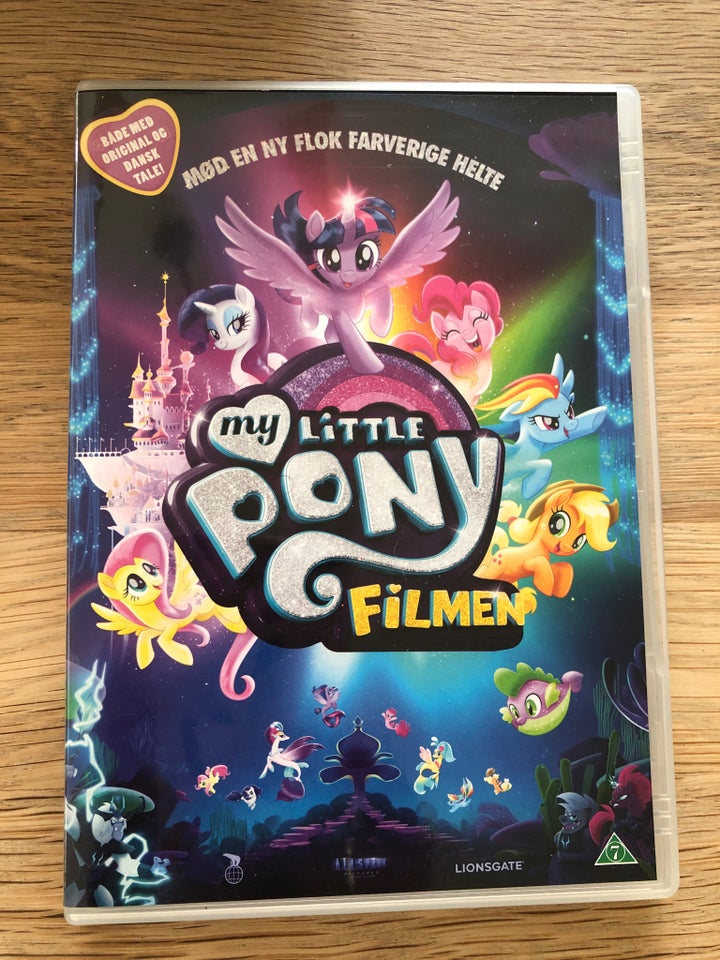 My little pony filmen, DVD,