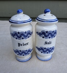 Porcelæn Salt og Pebersæt