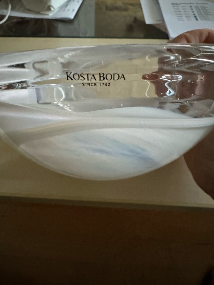 Glas, Kosta Boda Atoll skål. Ø 17,5