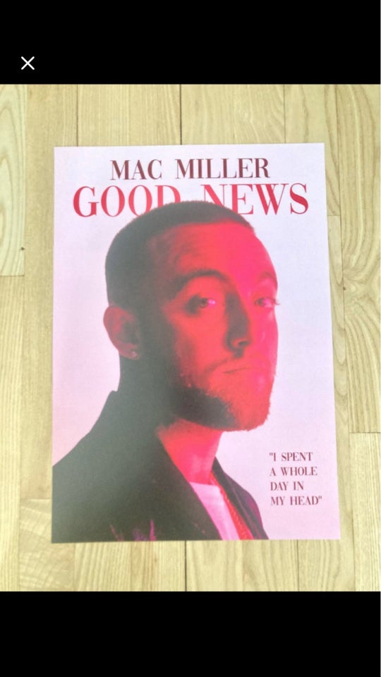 Plakat, motiv: mac miller