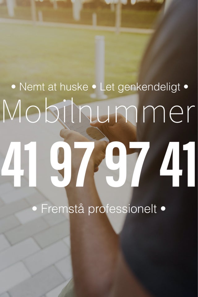 Telefonnummer 41 97 97 41