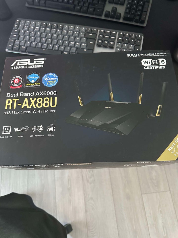 Router, ASUS, Perfekt