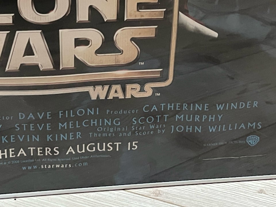 Film plakat  motiv: Star Wars Clone