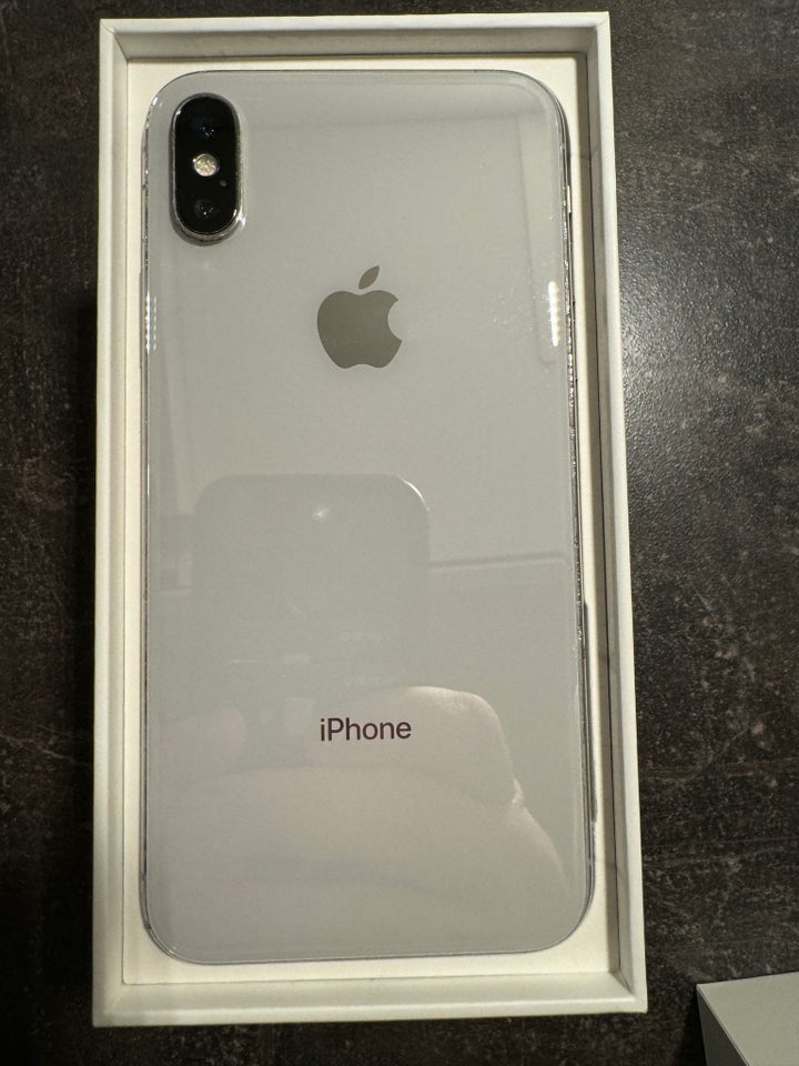 iPhone X, 64 GB, hvid