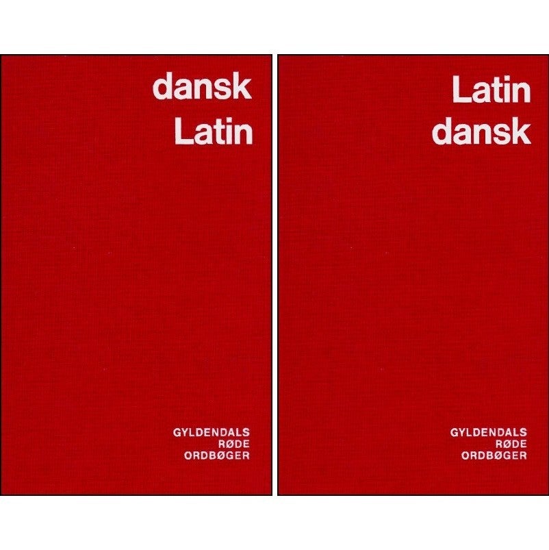 Dansk-Latin + Latin-Dansk Ordbog