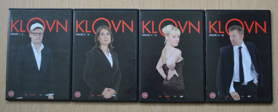 klovn episode 1-20, DVD, TV-serier