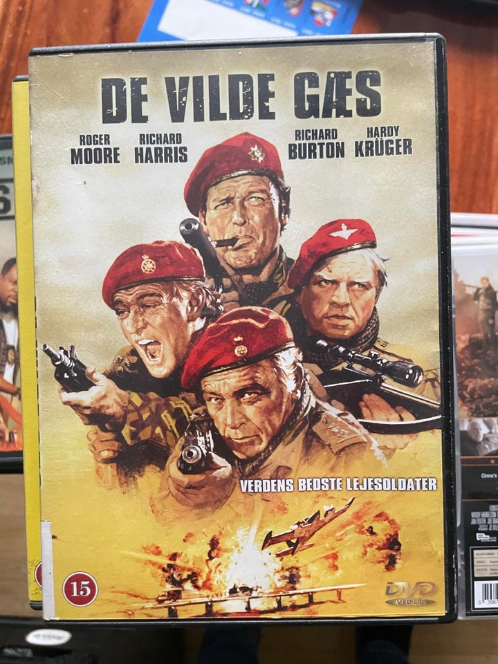 De vilde gæs DVD action