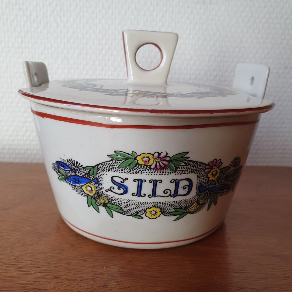 Porcelæn Sildeskål Aksini