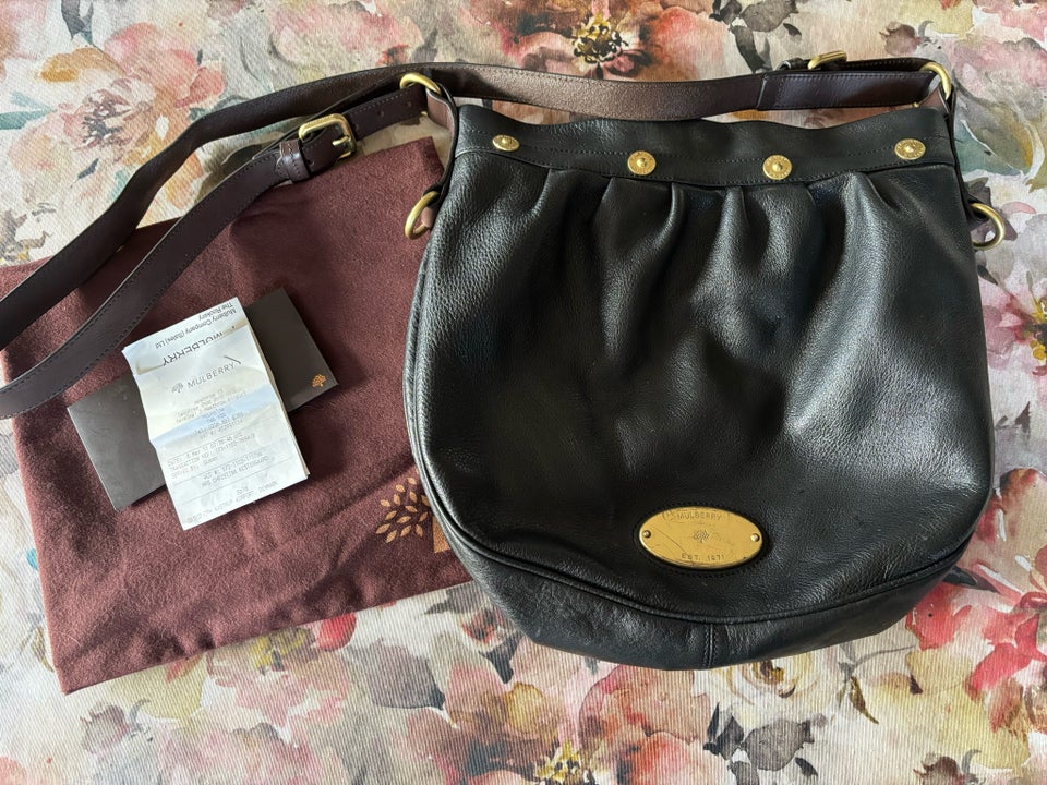 Crossbody, Mulberry, læder