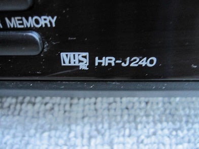 VHS videomaskine, JVC, HR-J240