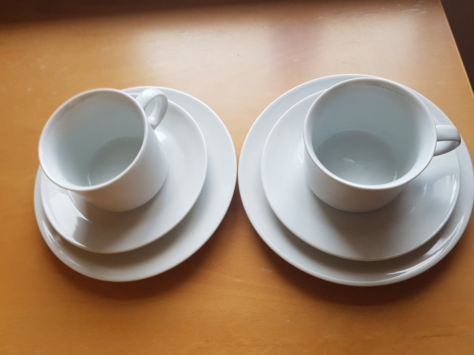 Porcelæn Kaffekopper og kage