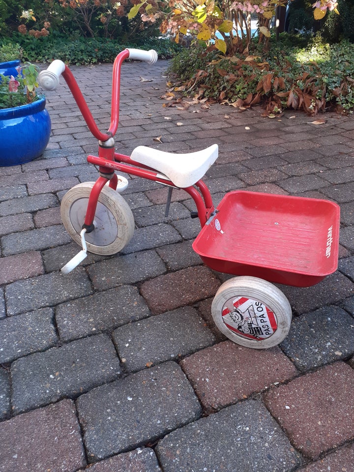 Unisex børnecykel, trehjulet,