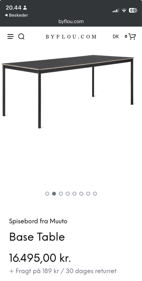 Spisebord, Muuto Base Table, Muuto