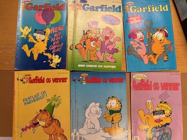 Garfield, Tegneserie