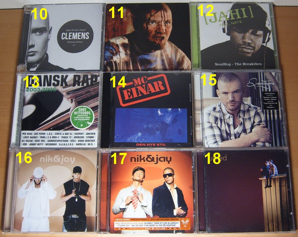 Various: Div. Hip-Hop, Rap, Pop