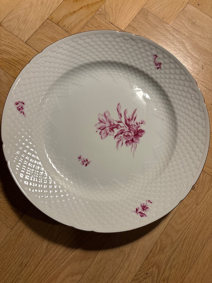 Porcelæn, Lagkagefad, Bing og