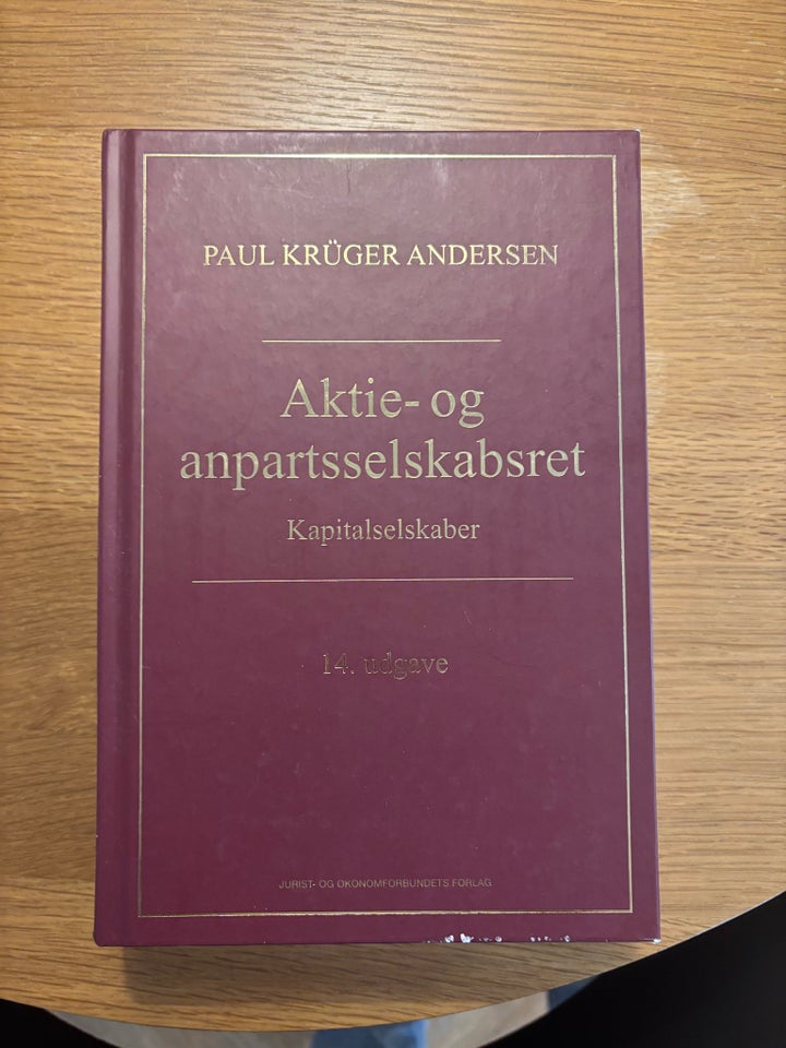 Aktie- og anpartsselskabsret,