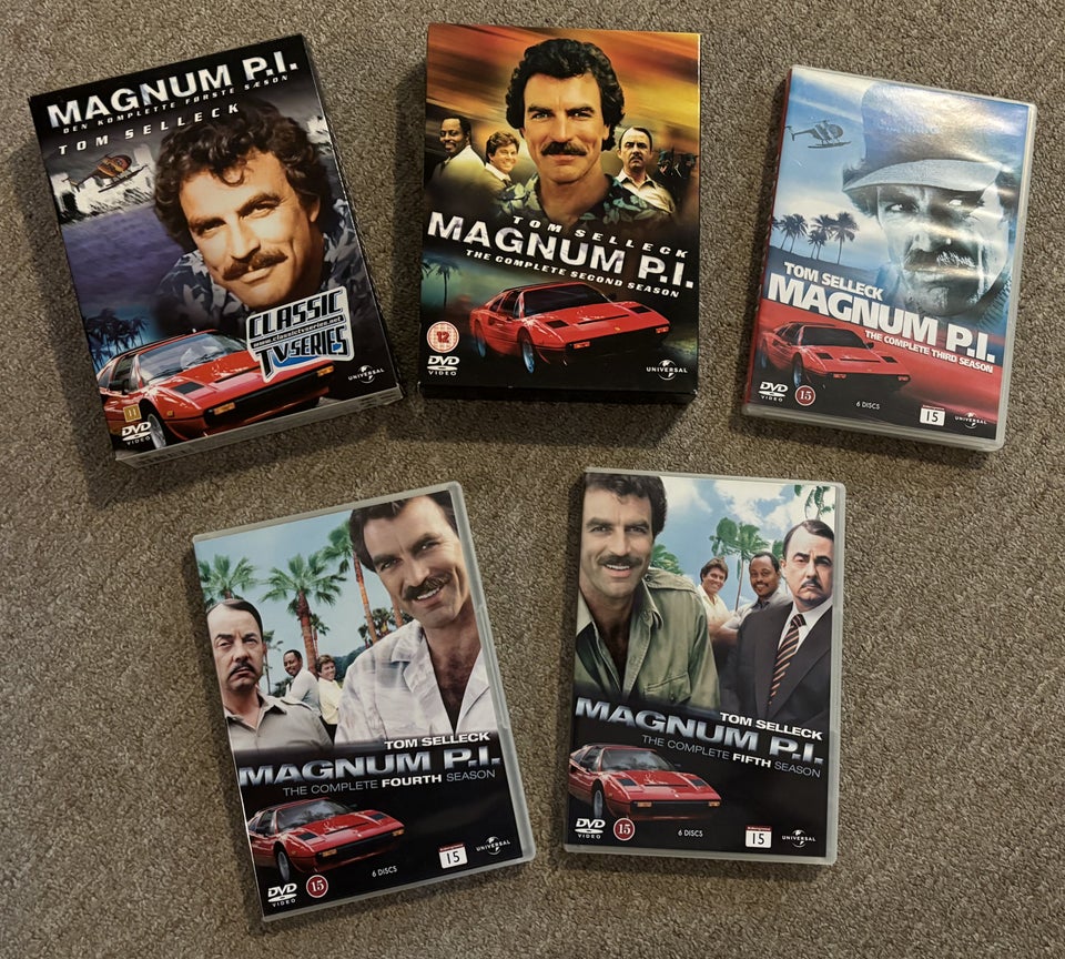 Magnum P.I, DVD, krimi